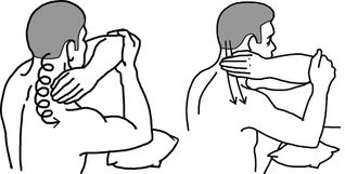 Self-massage in osteochondrosis of the neck