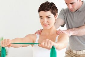 Media physically upbringing for osteochondrose